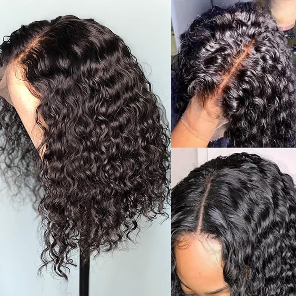 Kinky Curly Bob Wig – HD Lace, Glueless, 100% Raw Human Hair