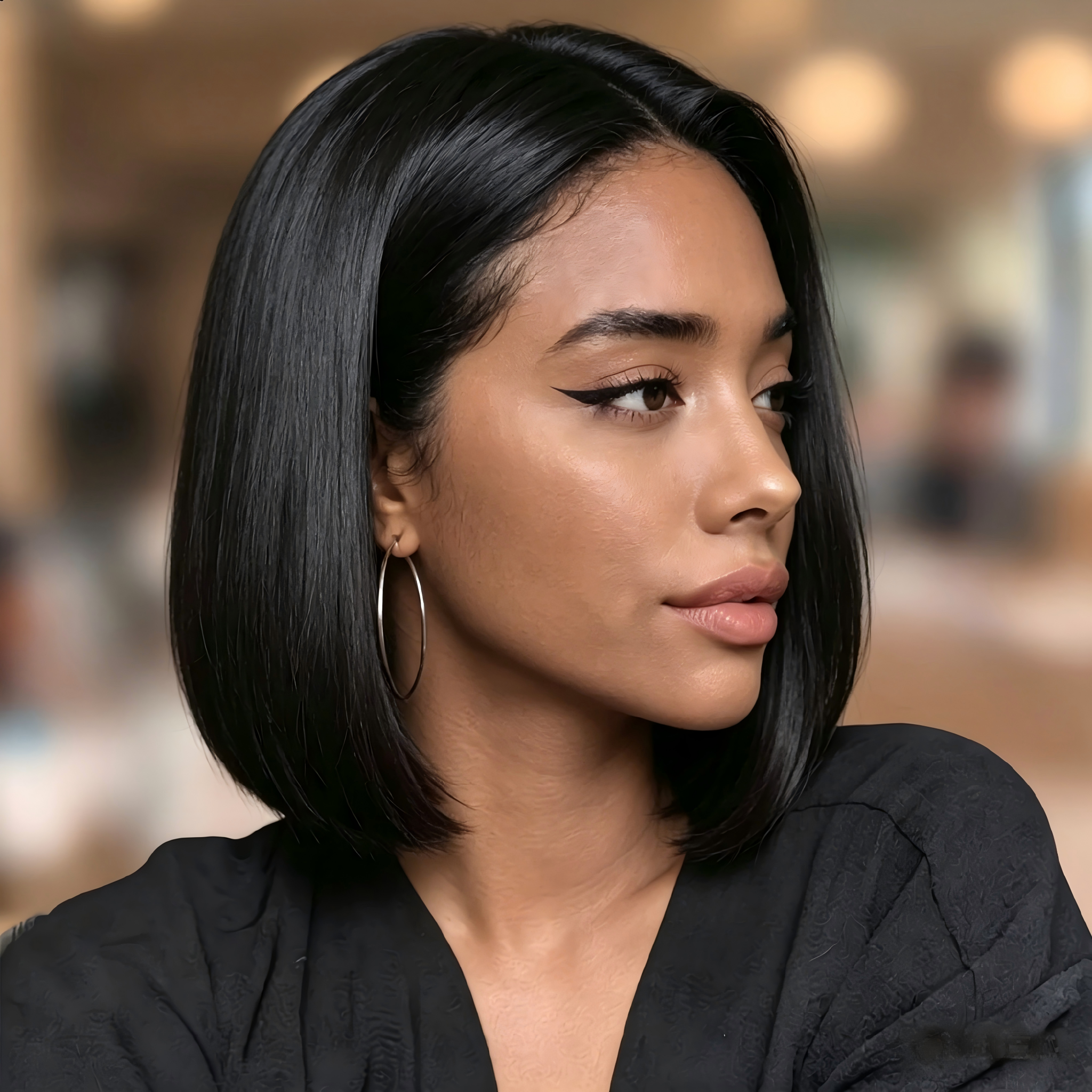 Straight Bob Wig | HD Full Lace | Virgin Cuticle Aligned Hair