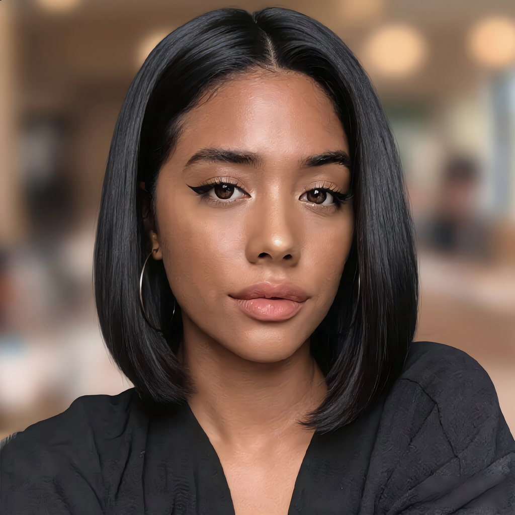 Straight Bob Wig | HD Full Lace | Virgin Cuticle Aligned Hair