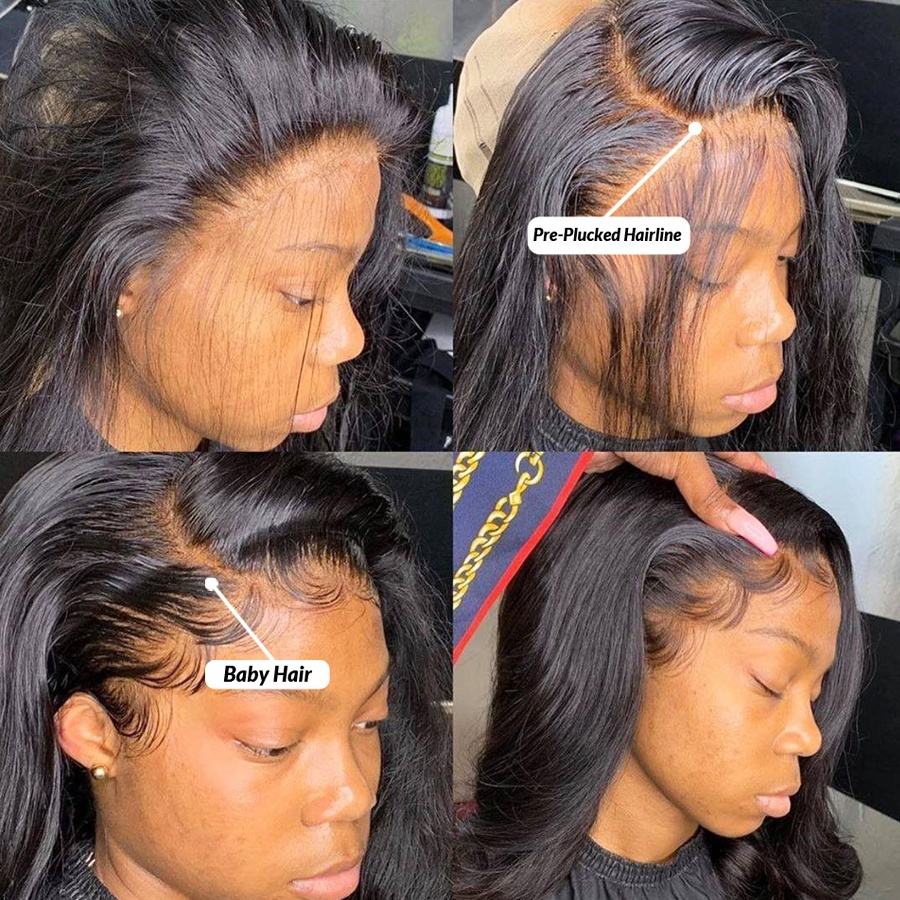 Body Wave HD Lace Front Wig – Virgin Human Hair, Glueless